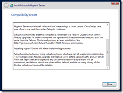 HyperV-R2-Upgrade-Issues